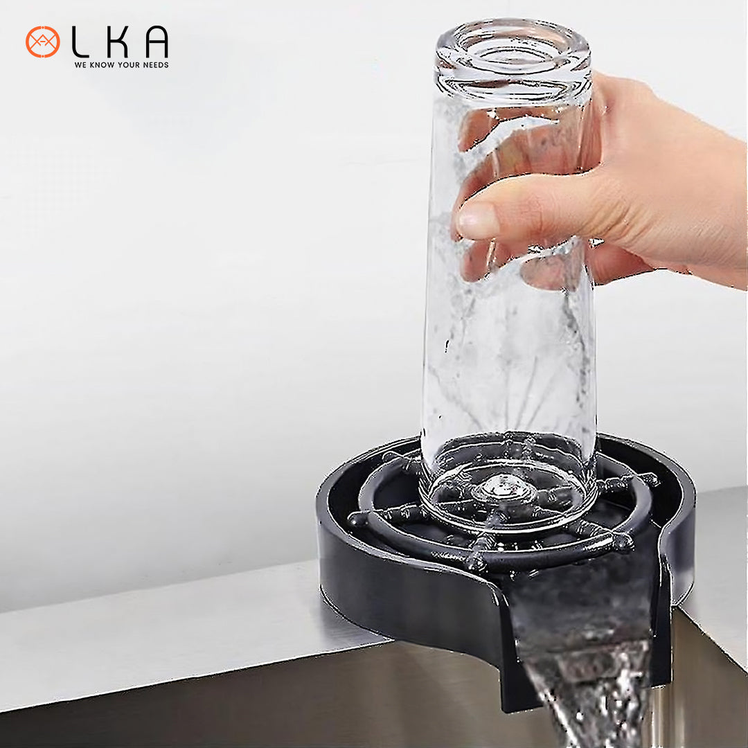 Automatic Glass Cup Washer High Pressure Kitchen Milk Tea Cup Cleaner Accessories Wash Cup Tool