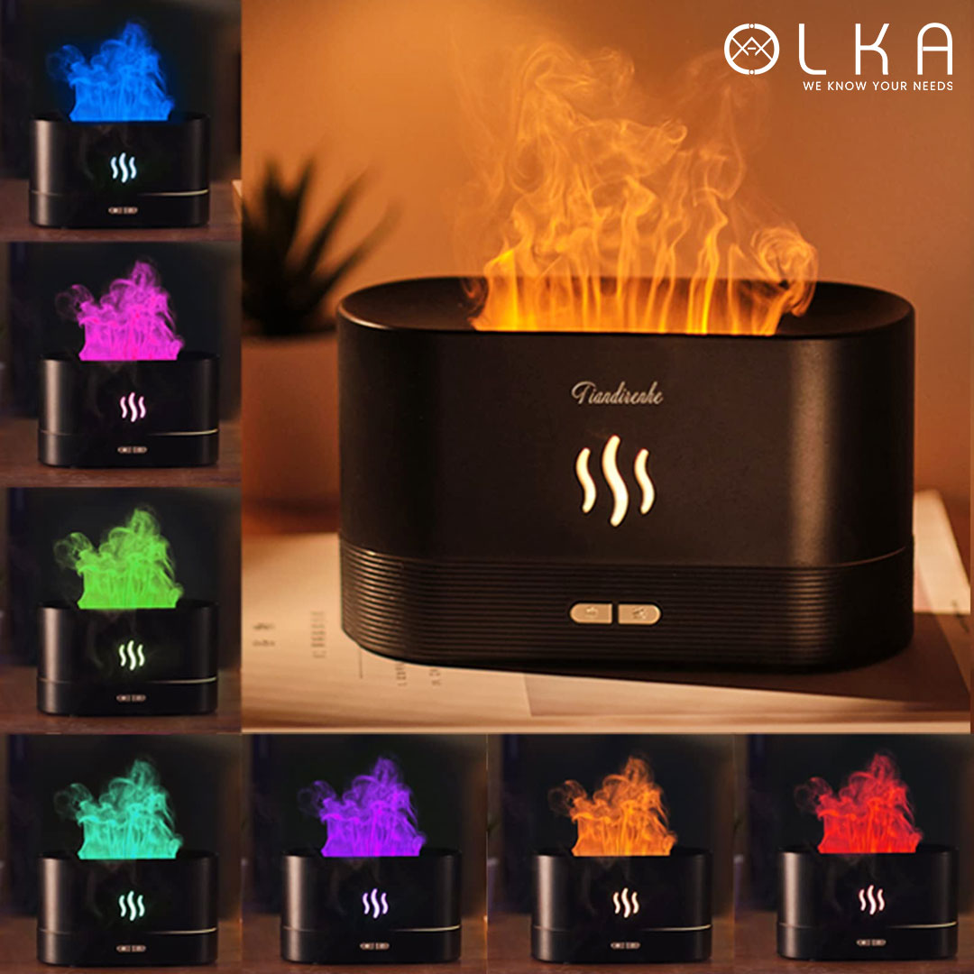 Flame Humidifier and Aroma Diffuser