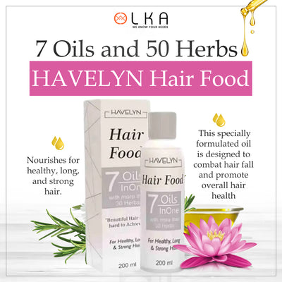 Havelyn Hair Food 7 Oils in one