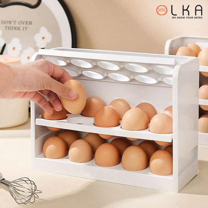 30 Grids Egg Organizer For Refrigerator