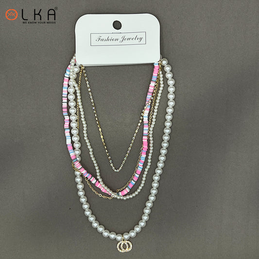 Olkastore  Princess Pearl Multi Fairy Jewelry Set