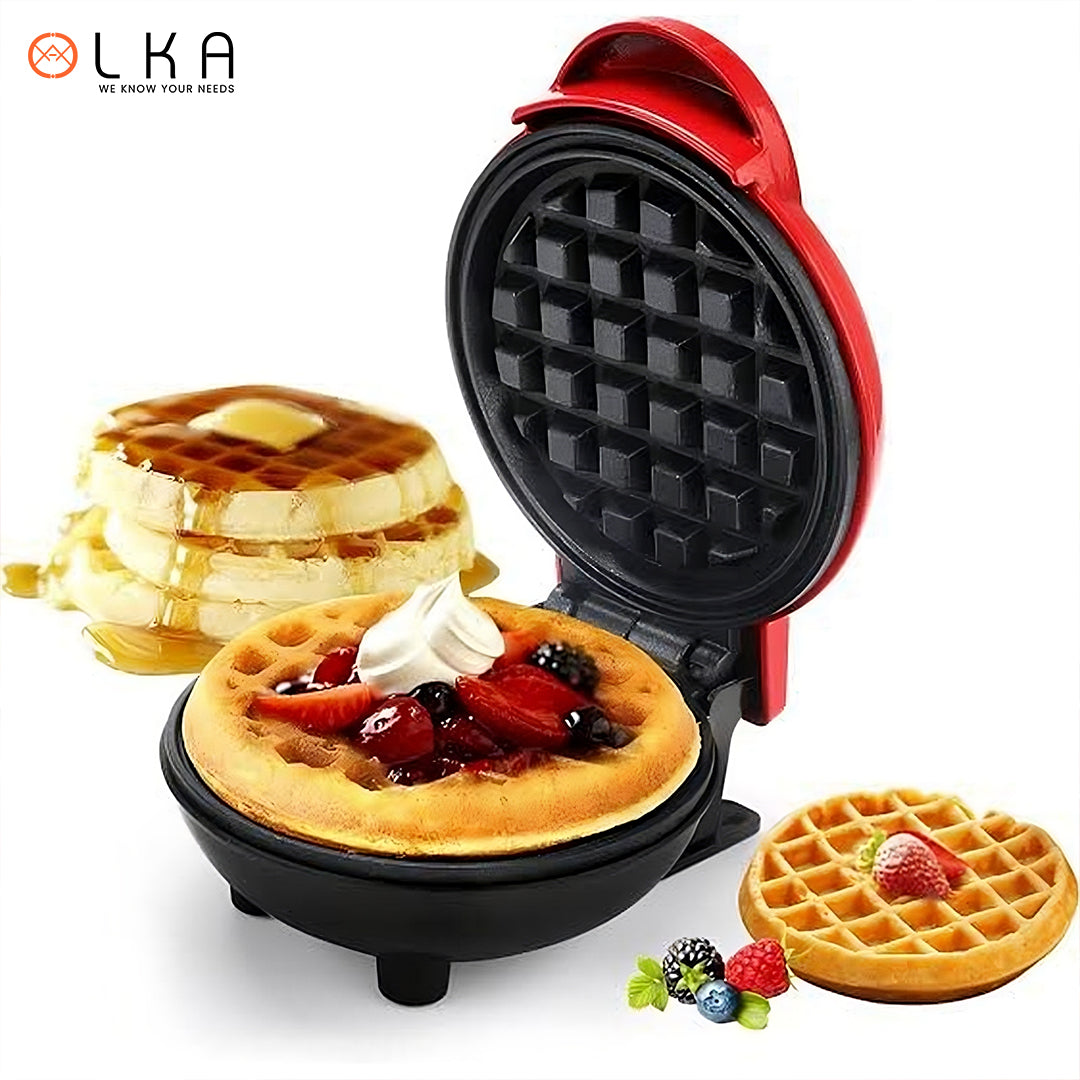 Mini Waffle Maker Household Multi-functional Mini Light Food Machine Heating Grill Pan Breakfast Machine