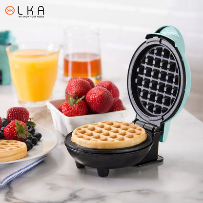 Mini Waffle Maker Household Multi-functional Mini Light Food Machine Heating Grill Pan Breakfast Machine