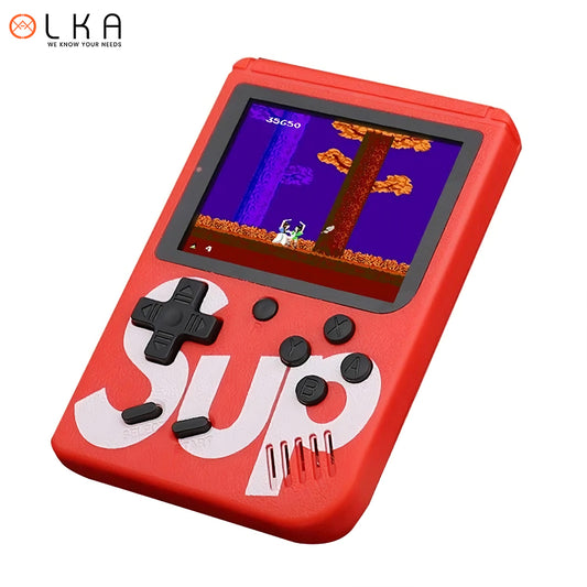 400 in 1 Video Game Console Portable Mini Handheld Game 2.4 Inch Color Pocket TV Charging Game Console Handheld Player