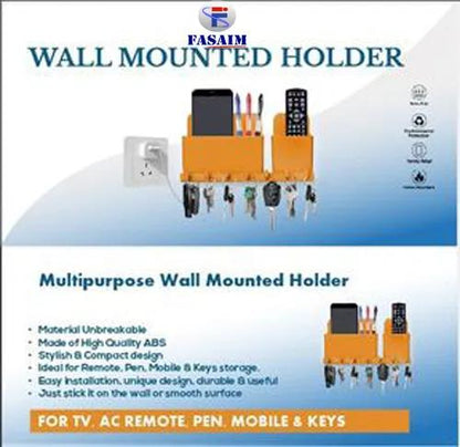 Wall mounted holder