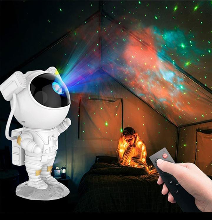 Glass Astronaut projector lamp