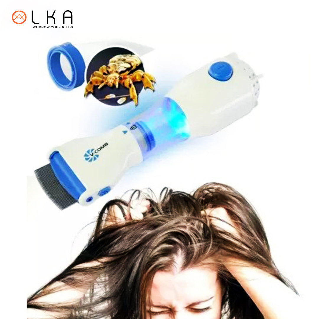 V - comb Head Lice Electronic Head Lice Remover Anti Lice Machine