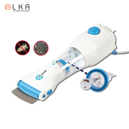 V - comb Head Lice Electronic Head Lice Remover Anti Lice Machine