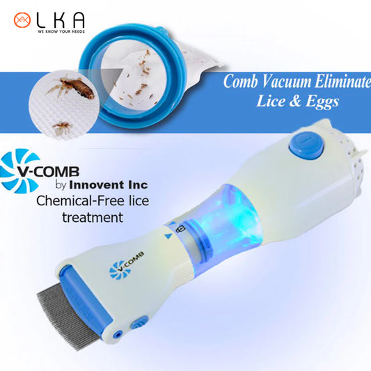 V - comb Head Lice Electronic Head Lice Remover Anti Lice Machine